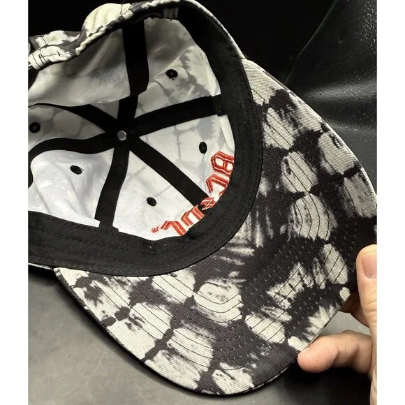 AC/DC Hat Cap Rock Band Baseball Strapback Dad Black Gray Tie Dye Embroidered - Picture 8 of 8